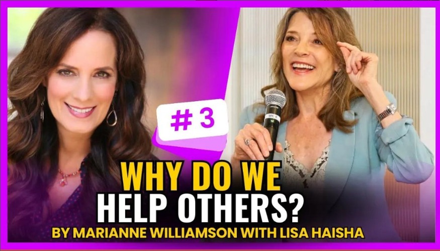 Enlightenment As Self Perception – Marianne Williamson with Host Lisa Haisha